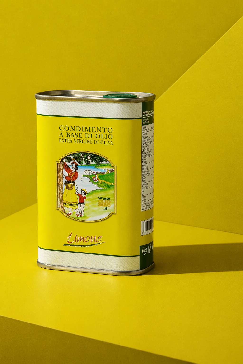 Ypač tyro alyvuogių aliejus Olio Salvo citrinų skonio 250ml skardinė