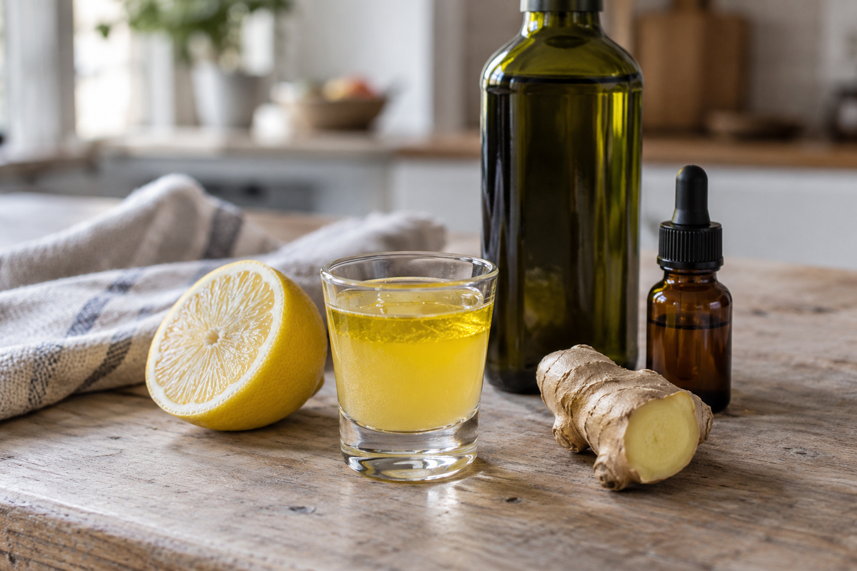 Imuniteto stiprinimas prieš rudenį: EVOO shotukas
