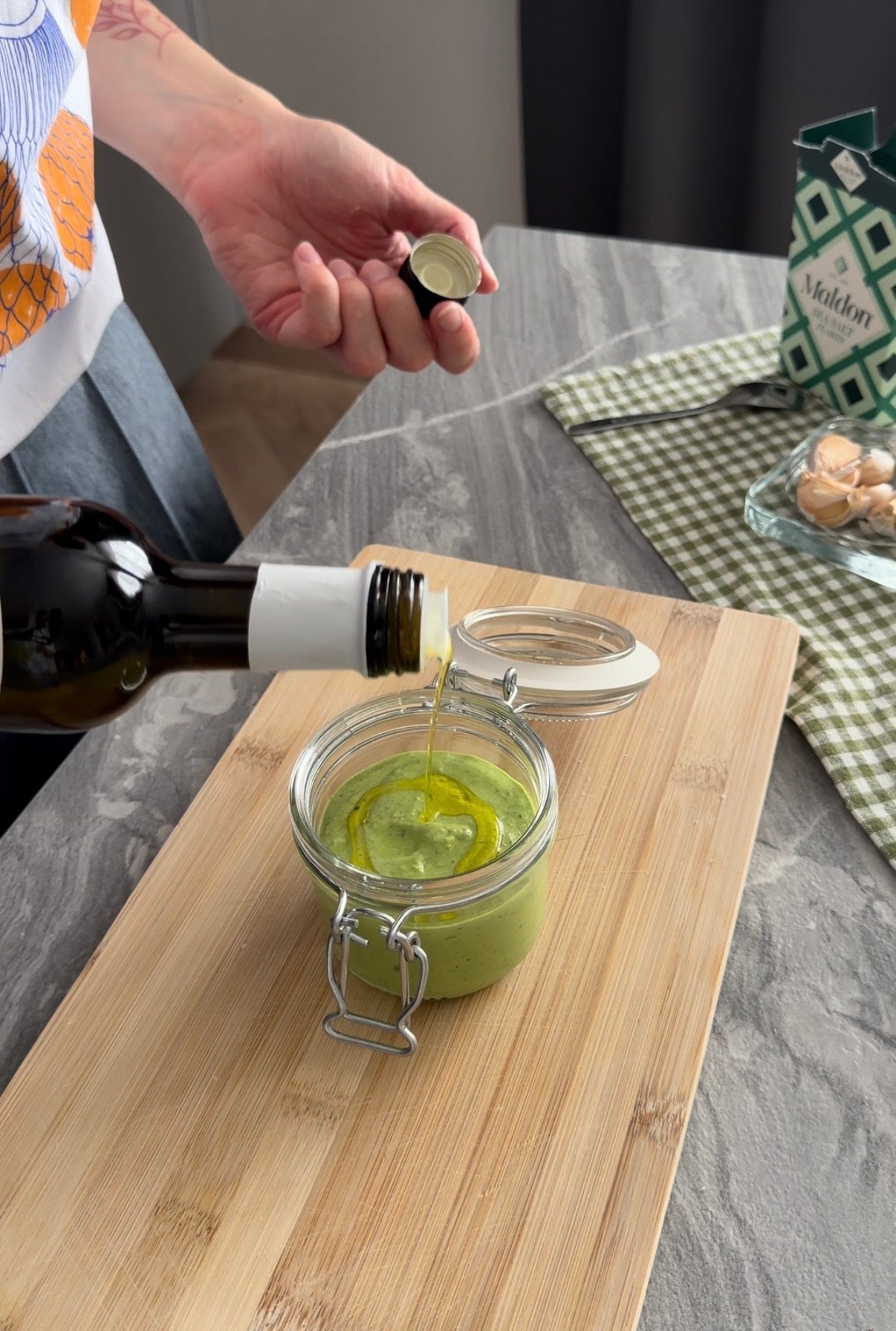 Naminis pesto padažas