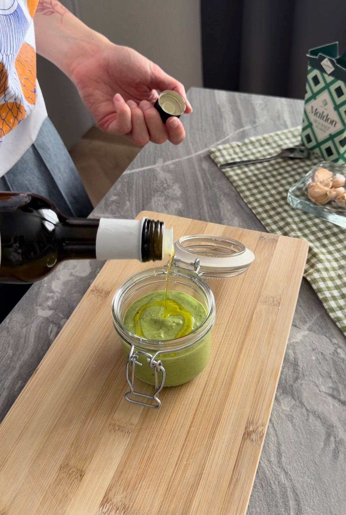 Naminis pesto padažas