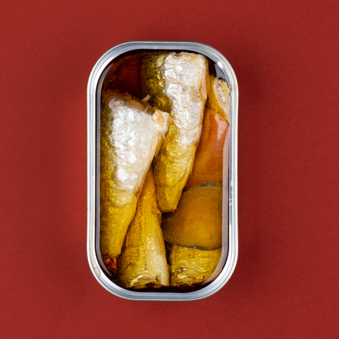 Portugališkos sardinės alyvuogių aliejuje vyrų širdies sveikatai ir omega-3