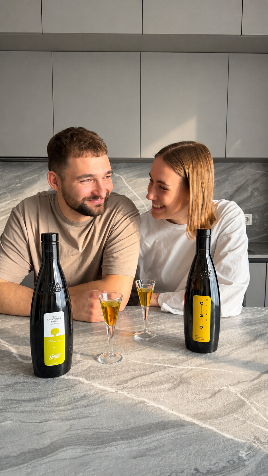 Aukšto polifenolių kiekio ypač tyras alyvuogių aliejus Intini - Oro Blend 500ml